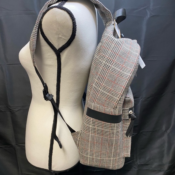 A.P.C. Saville Check Backpack - Picture 5 of 6